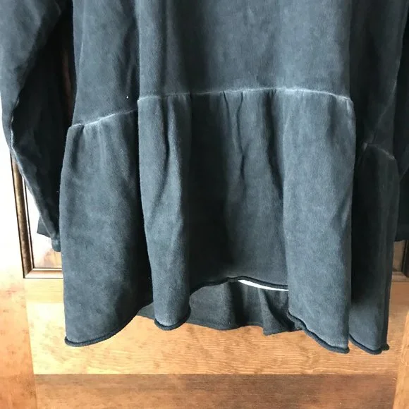 NWT Style & Co Black Pullover Top w/Peplum 2X - Picture 3 of 9